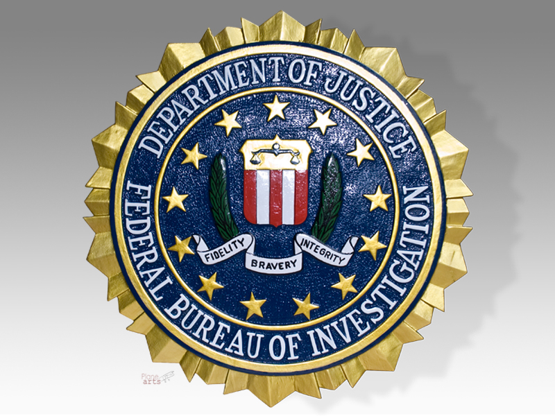 Logo du Federal Bureau of Investigation , FBI