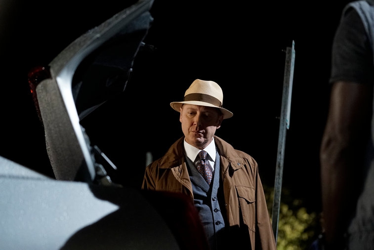 Raymond Reddington (James Spader) livre son paquet comme promis