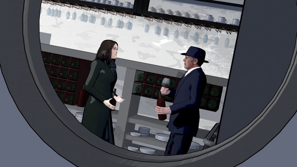 Elisabeth Keen retrouve Raymond Reddington, version animée