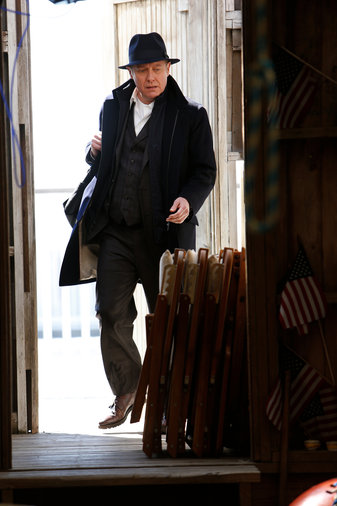 Raymond Reddington (James Spader)  fatigué