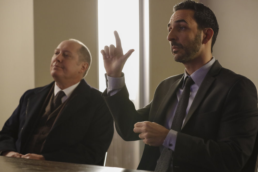 Relation Raymond Reddington et Aram Mojtabaï saison 8